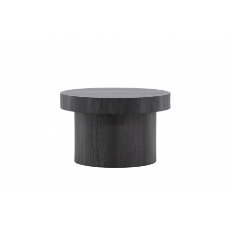 Malung Rund Sofabord Ø80cm - Sort