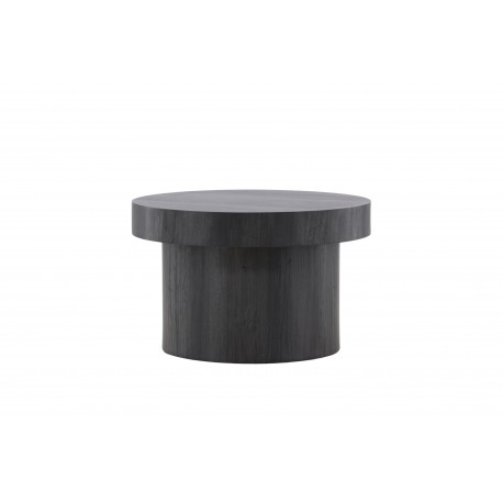 Malung Rund Sofabord Ø80cm - Sort