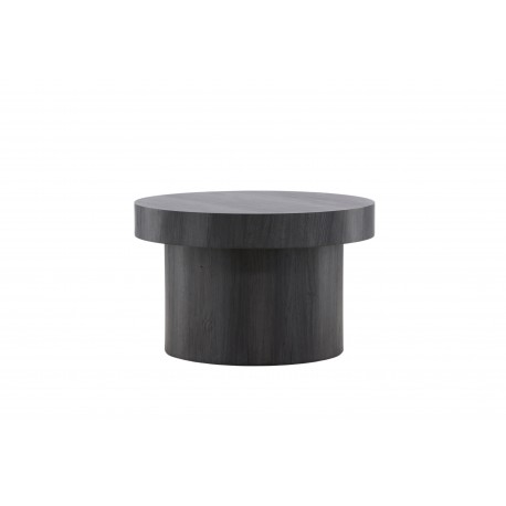 Malung Rund Sofabord Ø80cm - Sort