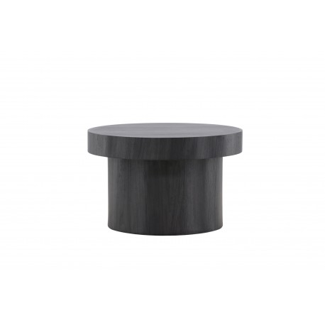 Malung Rund Sofabord Ø80cm - Sort