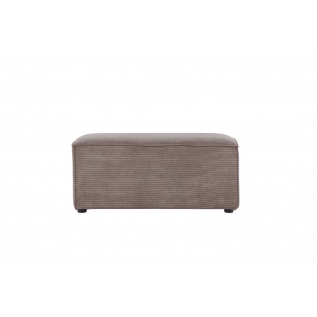 Gillholmen Puf 60 X 92 cm - Brun Fløjl