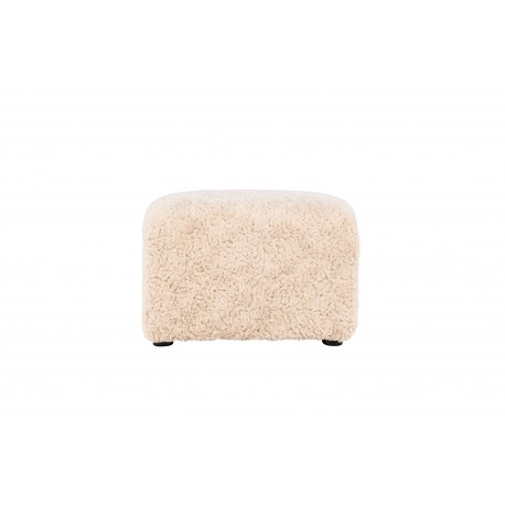 Frankie Puf - Beige og Sort