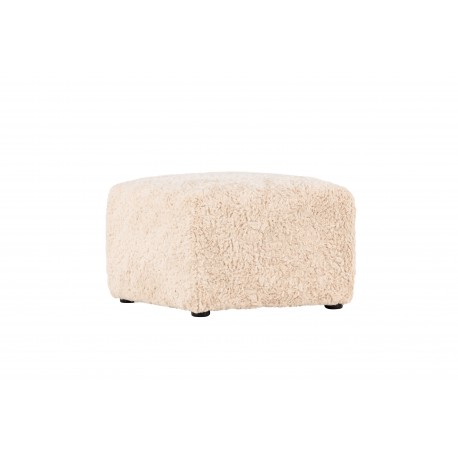 Frankie Puf - Beige og Sort