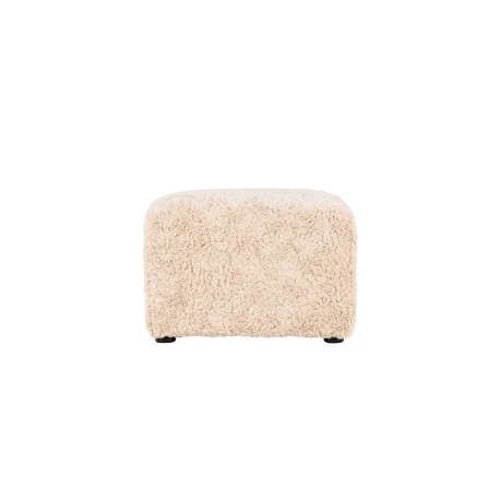 Frankie Puf - Beige og Sort