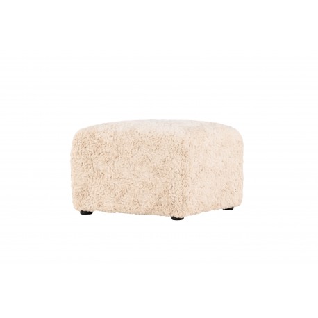 Frankie Puf - Beige og Sort