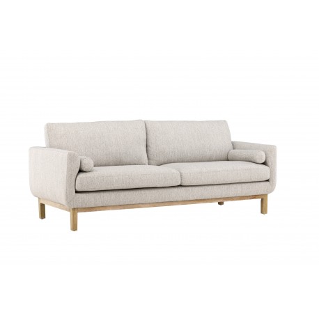 Olympos 3 personers Sofa - Beige og Natur