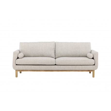 Olympos 3 personers Sofa - Beige og Natur