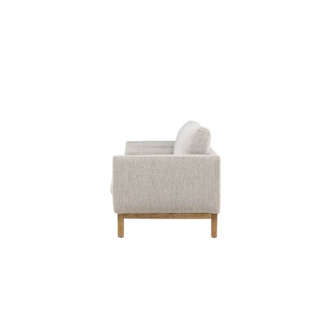 Olympos 3 personers Sofa - Beige og Natur