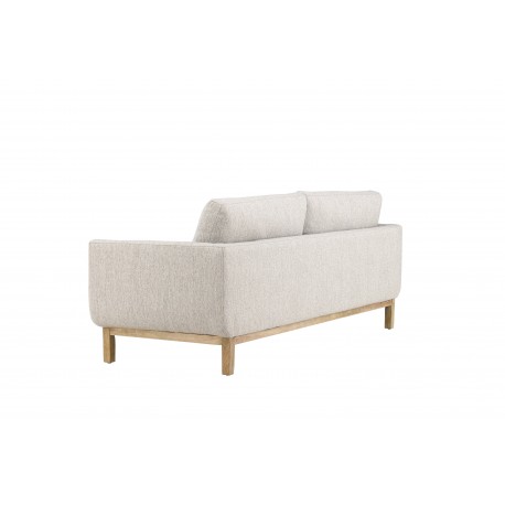 Olympos 3 personers Sofa - Beige og Natur