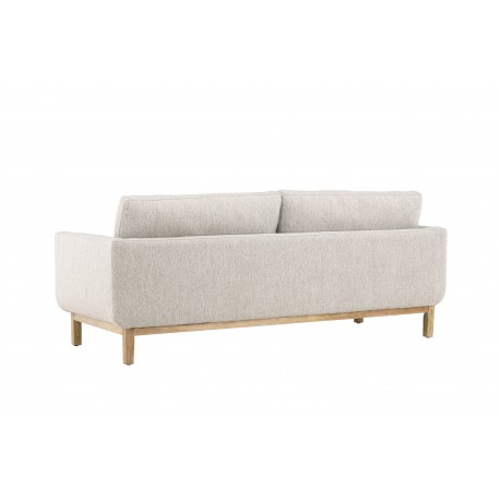Olympos 3 personers Sofa - Beige og Natur