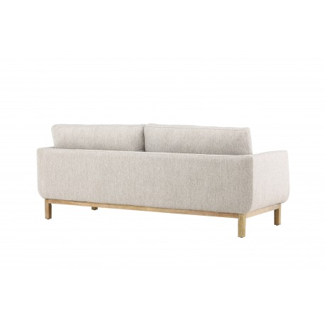 Olympos 3 personers Sofa - Beige og Natur
