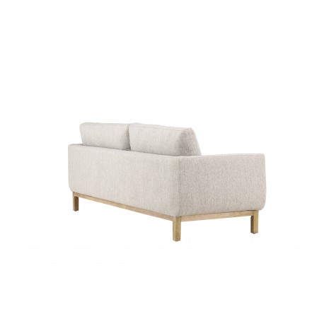 Olympos 3 personers Sofa - Beige og Natur