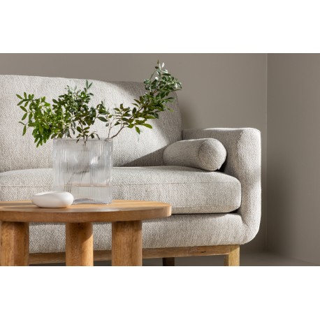 Olympos 3 personers Sofa - Beige og Natur