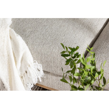 Olympos 3 personers Sofa - Beige og Natur