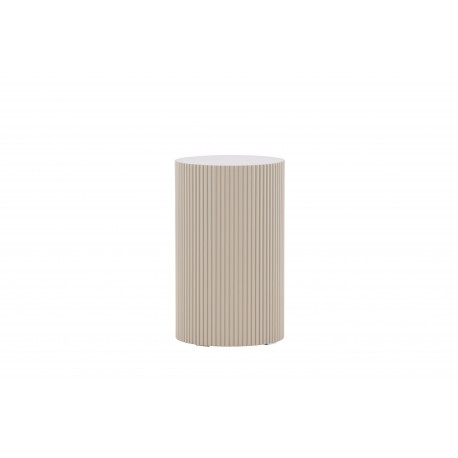 Lenox Sidebord Ø30cm - Beige
