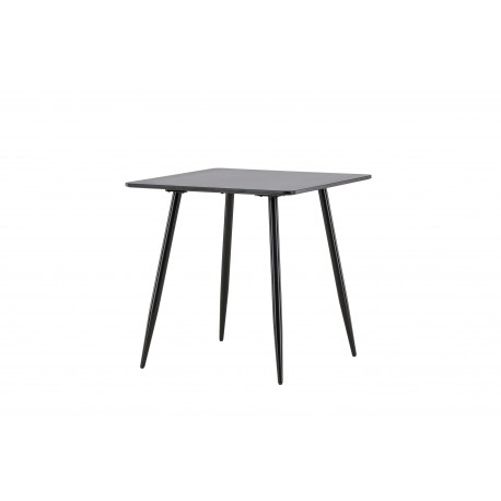Polar Spisebord 75x75 - Sort