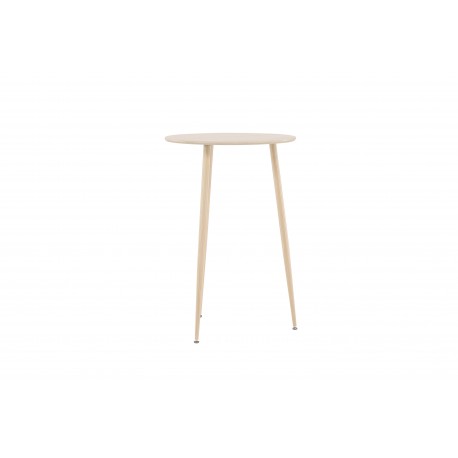 Plaza Barbord Ø70 cm- Hvidvasket