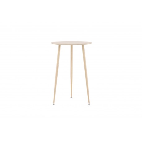 Plaza Barbord Ø70 cm- Hvidvasket