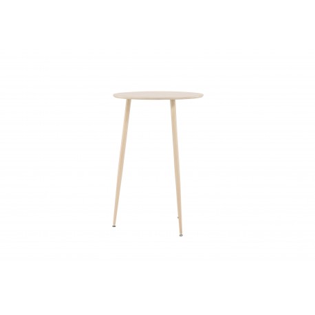 Plaza Barbord Ø70 cm- Hvidvasket