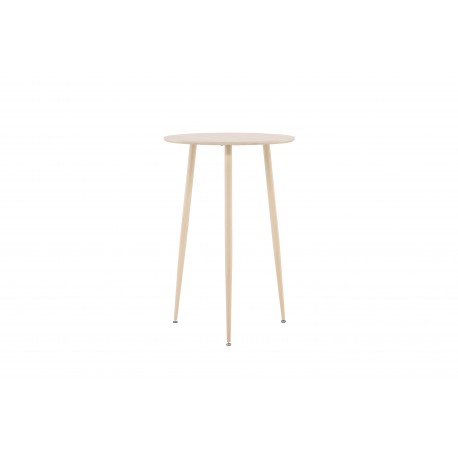 Plaza Barbord Ø70 cm- Hvidvasket