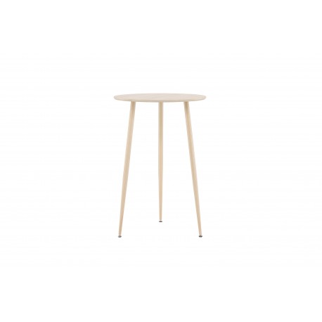 Plaza Barbord Ø70 cm- Hvidvasket