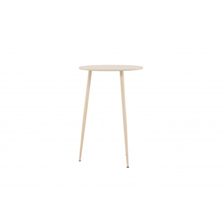 Plaza Barbord Ø70 cm- Hvidvasket