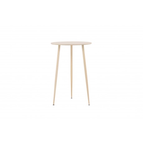 Plaza Barbord Ø70 cm- Hvidvasket