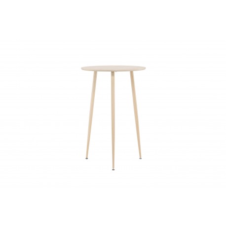 Plaza Barbord Ø70 cm- Hvidvasket