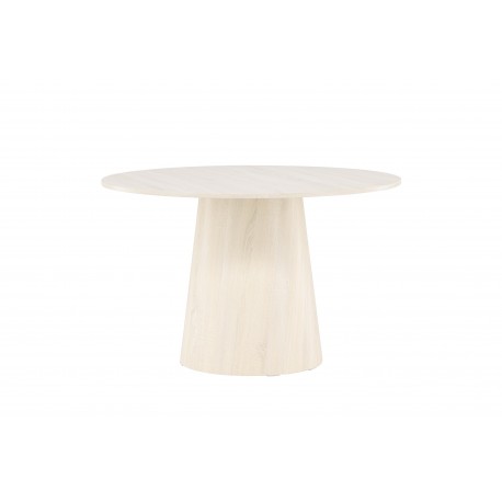 Lanzo Rundt spisebord Ø120cm- Hvid