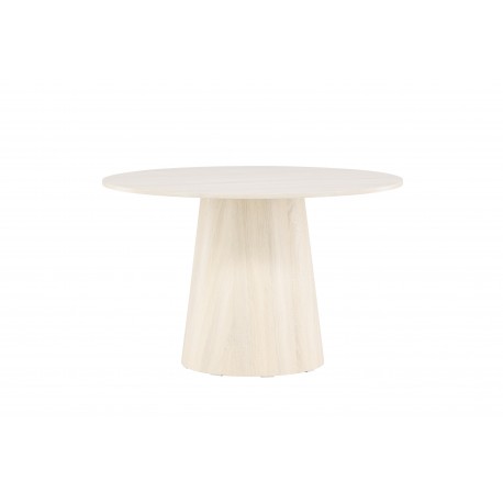 Lanzo Rundt spisebord Ø120cm- Hvid