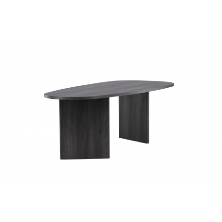 Gronvik Ovalt spisebord 220x100cm - Sort