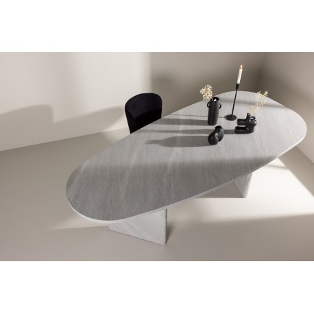 Gronvik Ovalt spisebord 220 x 100 cm