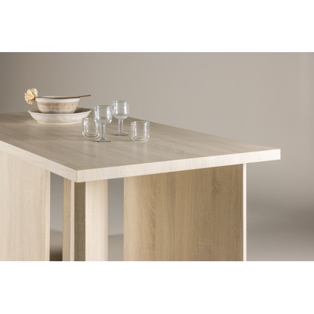 Bassholmen Spisebord 180 cm - Hvidvasket