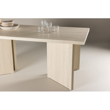 Bassholmen Spisebord 180 cm - Hvidvasket