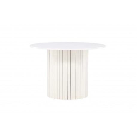 Haron Rundt spisebord - Hvid