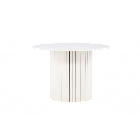 Haron Rundt spisebord - Hvid