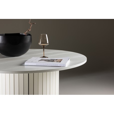 Haron Rundt spisebord - Hvid