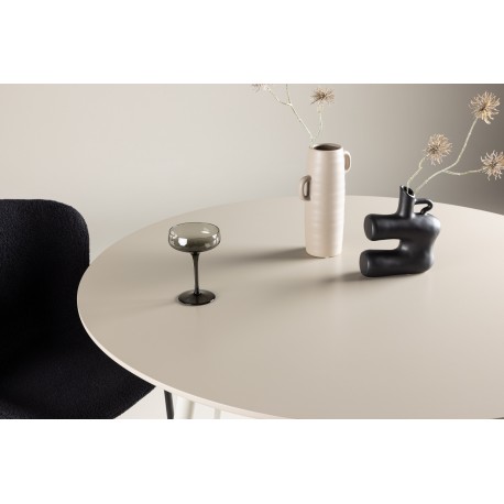 Plaza Rundt spisebord - Beige