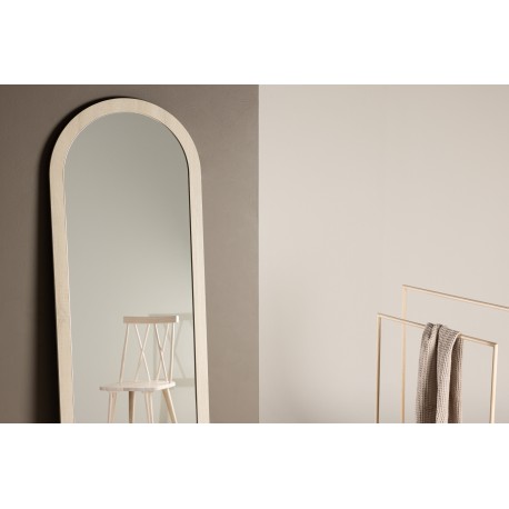 Memphis Spejl 193 x 60 cm - Hvid