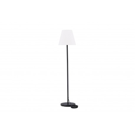 Moris Gulvlampe - Sort,Hvid
