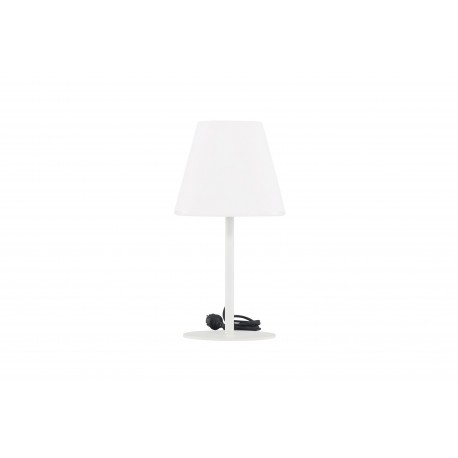 Moris Bordlampe - Hvid