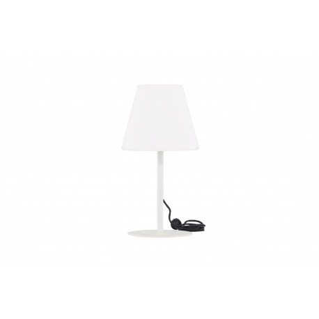 Moris Bordlampe - Hvid