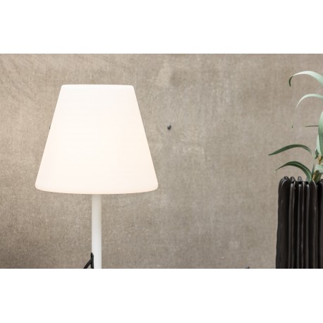 Moris Bordlampe - Hvid