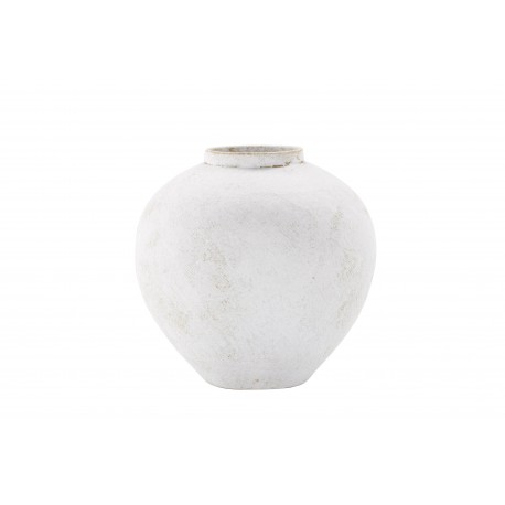Globe Vase - Beige og Brun