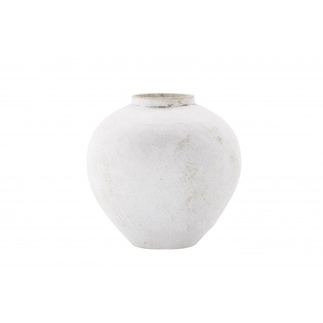 Globe Vase - Beige og Brun