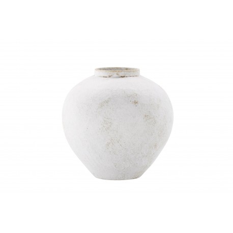 Globe Vase - Beige og Brun