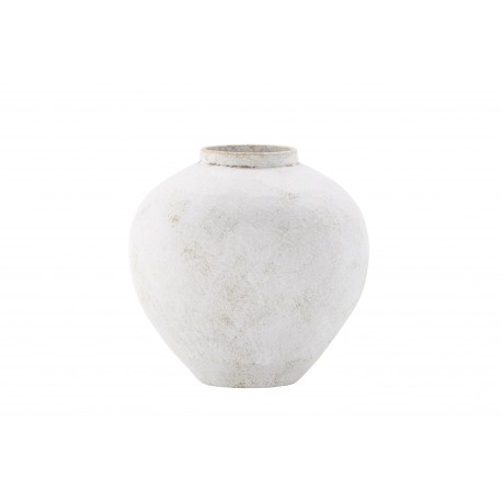 Globe Vase - Beige og Brun