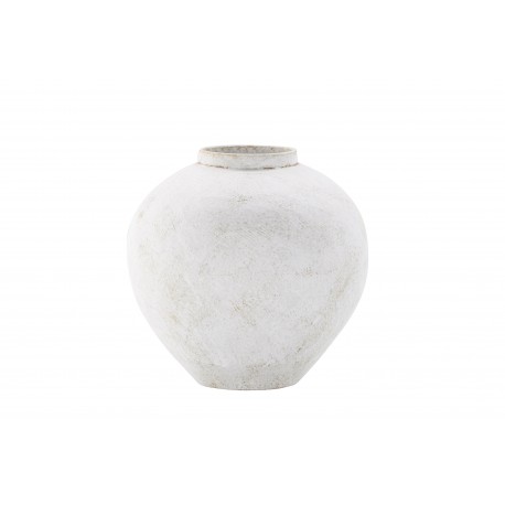 Globe Vase - Beige og Brun