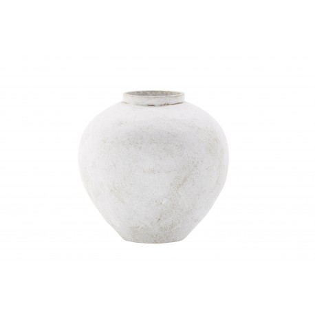 Globe Vase - Beige og Brun