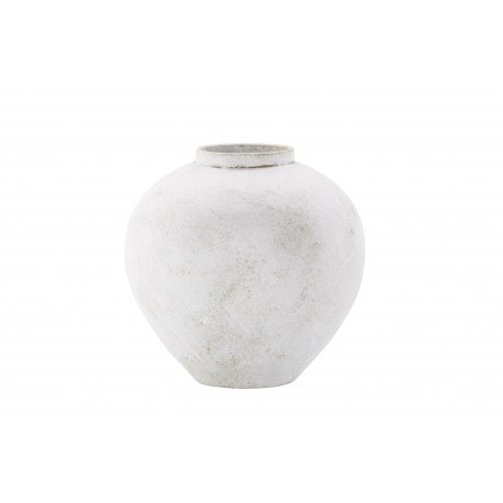 Globe Vase - Beige og Brun